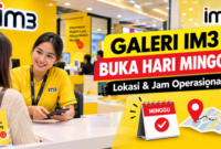 Galeri IM3 Buka Hari Minggu