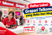 Lokasi Grapari Telkomsel Buka Minggu