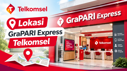Telkomsel GraPARI Express Locations